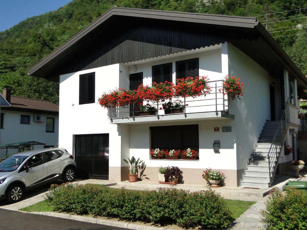 Apartma Jezero Most Na Soci Exterior photo