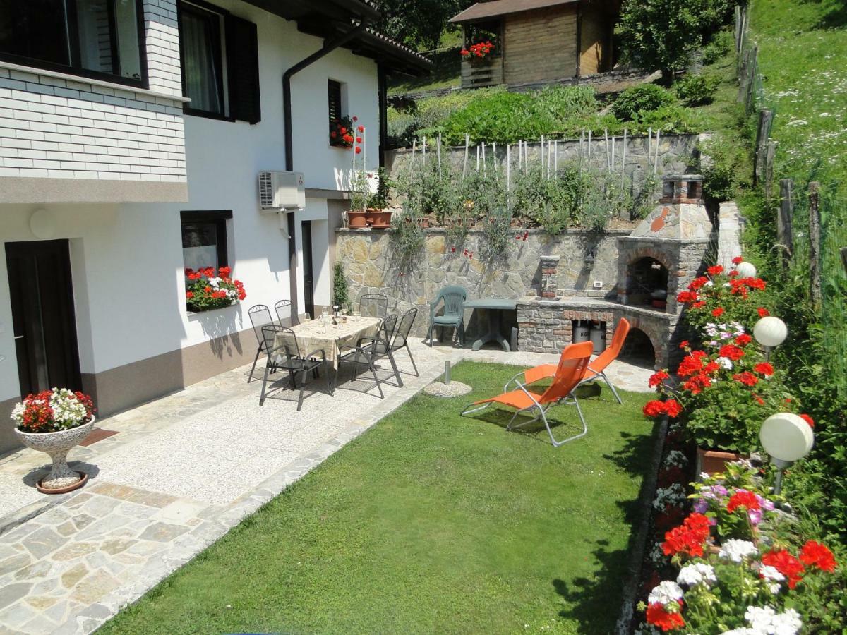 Apartma Jezero Most Na Soci Exterior photo